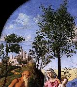 CIMA da Conegliano Madonna of the Orange Tree painting